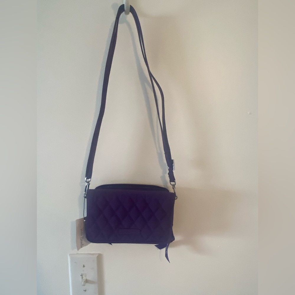 Vera Bradley Elderberry RFID 3-in-1 Crossbody